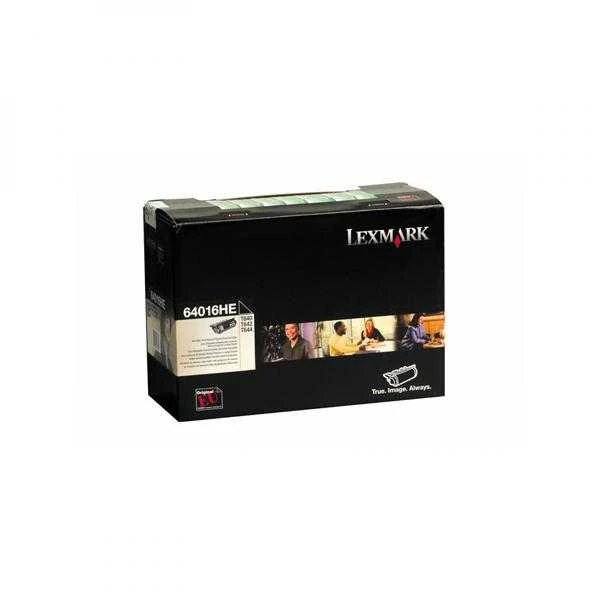 Lexmark 64016HE Cartridge, Juodas, 21000 pages