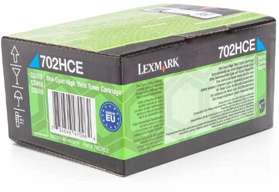 Lexmark 70C2HCE kasetė, žalsvai mėlyna, 3000 puslapių