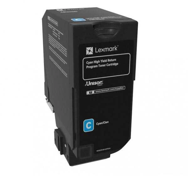 Lexmark (74C2HCE/ 74C2HC0 ), žydra kasetė