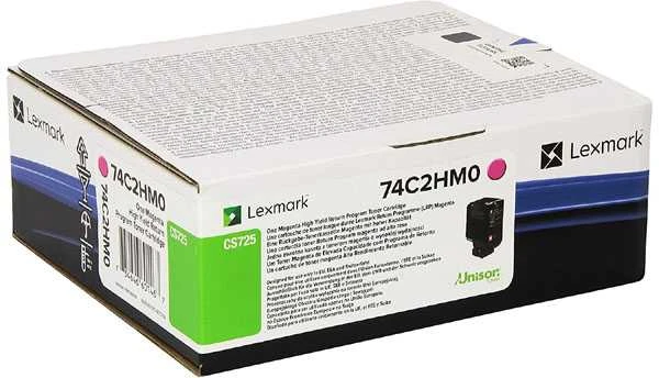 Lexmark 74C2HM0 tonerio kasetė Originalus Rausvai raudona 1 vnt