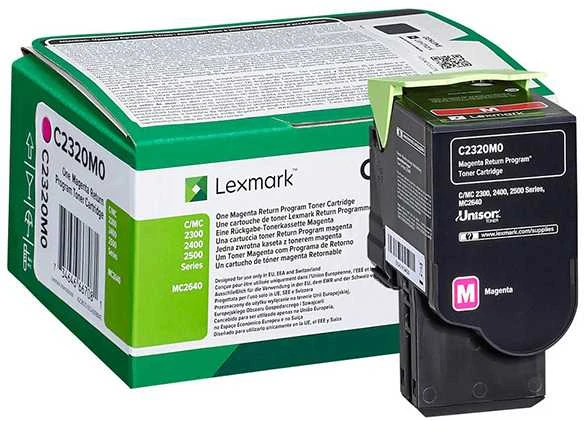 Lexmark C2320M0 tonerio kasetė Originalus Rausvai raudona 1 vnt