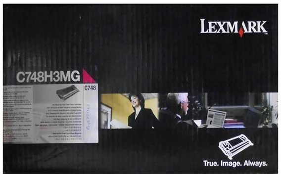 Lexmark C748H3MG kasetė, purpurinė, 10 000 puslapių
