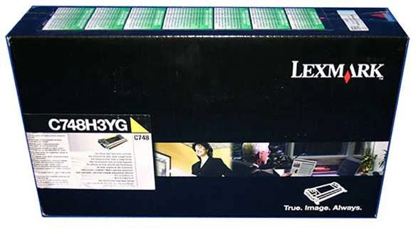 Lexmark X748H3YG kasetė, Geltona, 10000 puslapių