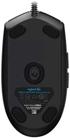 Žaidimų pelė Logitech G203 Lightsync RGB, Juodos spalvos