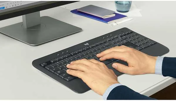 Belaidis pelės ir klaviatūros rinkinys Logitech MK540 Advanced, išdėstymas: US tarptautinis (Qwerty)