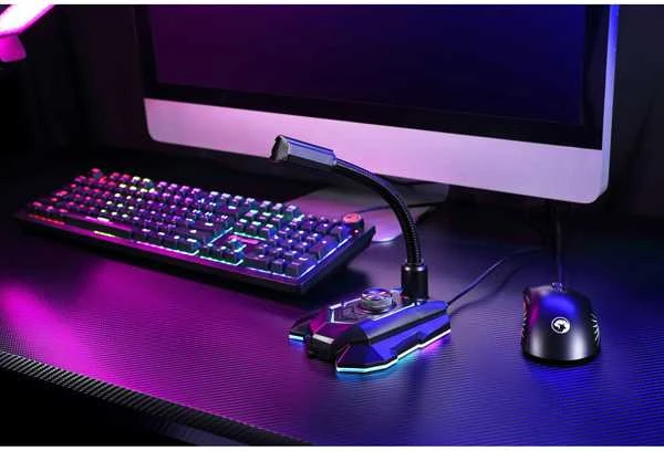 Mikrofonas Marvo MIC-05 RGB