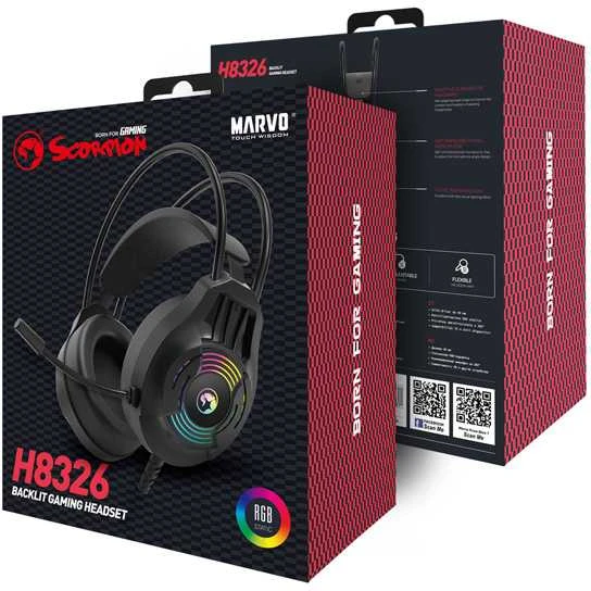 Marvo H8326 ausinės su pakuote