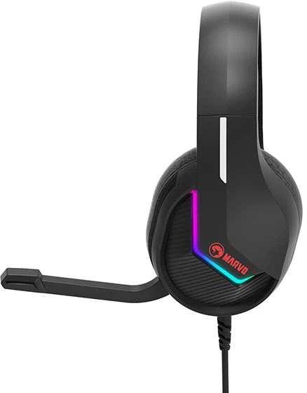 Marvo H8618 ausinės su RGB apšvietimu