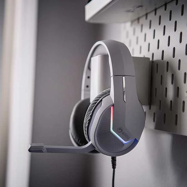 Marvo H8618 žaidimų ausinės su RGB apšvietimu