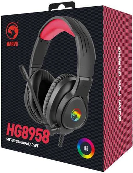 Ausinės Marvo HG8958 Raudona (QMMWM58UGB00)