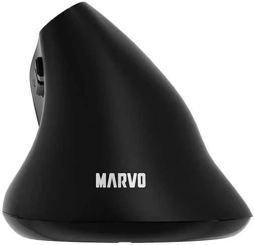 Marvo HIPO Bevielė pelė, juoda, 1600DPI