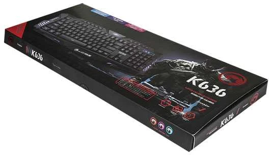 MARVO K636 klaviatūra žaidimams, EN