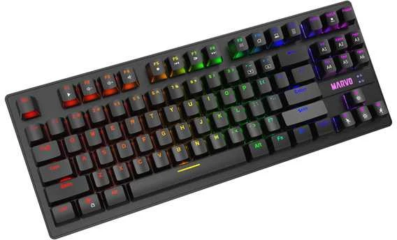 Klaviatūra Marvo KG901 Mėlyna switch (KG901 CZ / SK)