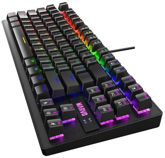 Klaviatūra Marvo KG901 Mėlyna switch (KG901 CZ / SK)