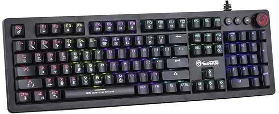 Klaviatūra Klav.Marvo Scorpion KG917 mėlynas switch