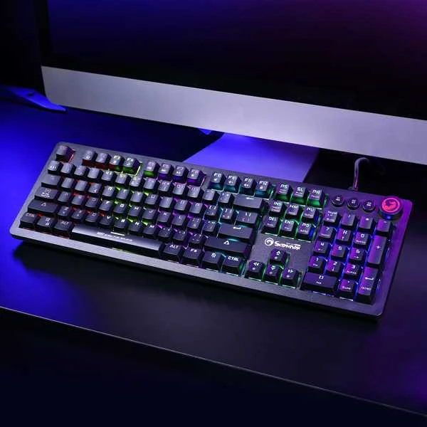 Klaviatūra Klav.Marvo Scorpion KG917 mėlynas switch