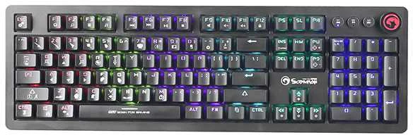 Klaviatūra Klav.Marvo Scorpion KG917 mėlynas switch