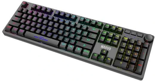 Klaviatūra Klav.Marvo KG954 mėlynas switch