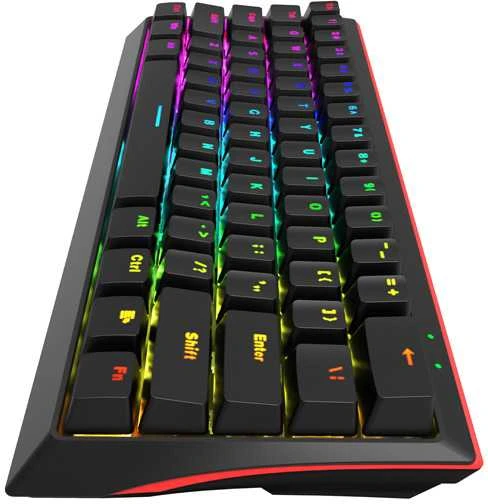 Klaviatūra Marvo KG962 RGB (Juoda)
