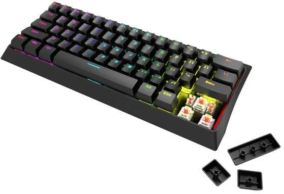 Klaviatūra Marvo KG962 RGB (Juoda)