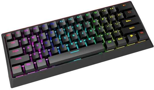 Klaviatūra Marvo KG962 RGB (Juoda)
