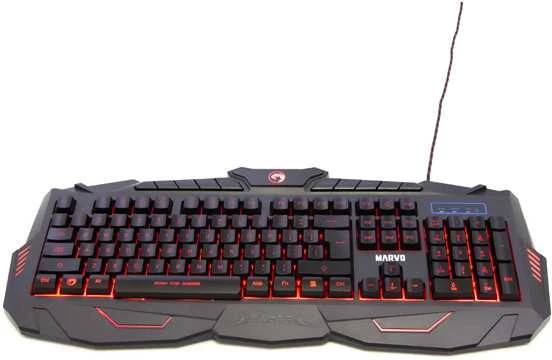 Klaviatūra Marvo KM400 + poveržlė (KM400 + G1 CZ / SK)