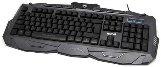 Klaviatūra Marvo KM400 + poveržlė (KM400 + G1 CZ / SK)