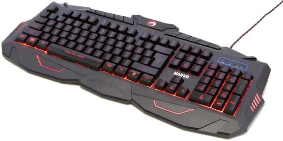 Klaviatūra Marvo KM400 + poveržlė (KM400 + G1 CZ / SK)