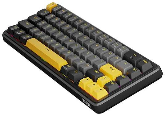 MARVO KG964 Magma M40 RGB Laidinė žaidimų klaviatūra | USB | Juoda, 60%