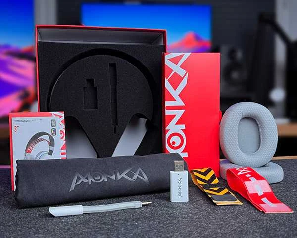 Marvo Monka Echo HG9069W belaidės ausinės (Baltos)