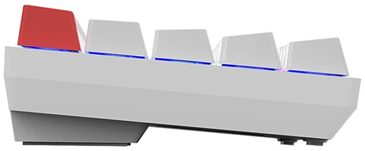 Klaviatūra Klav.Marvo Saber 61 KG933 RGB 60% balta