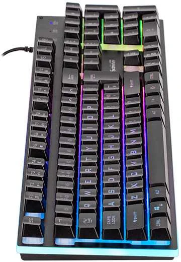 Marvo K604 laidinė membraninė klaviatūra su RGB (US, Membrane switch)