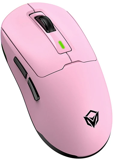 Meetion GW24 Pelė rožinė, 8000DPI, Tri-Mode