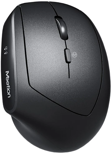 Meetion R390 Bevielė pelė, juoda, 2400DPI
