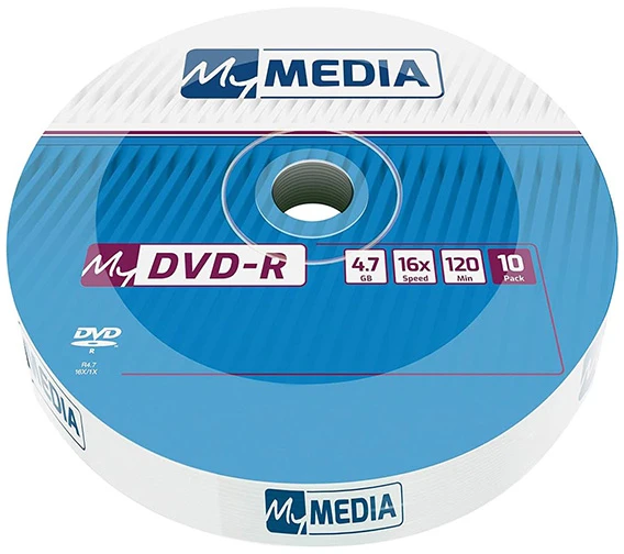 VERBATIM MyMedia DVD-R 16x 4.7GB 10 Pack Wrap