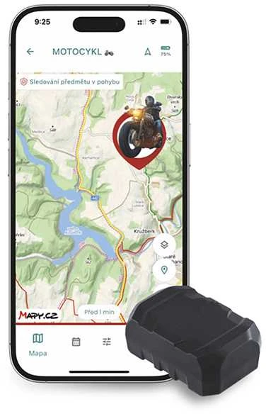 GPS sekiklis turto apsaugai, juodas, ONI 67381, Mala