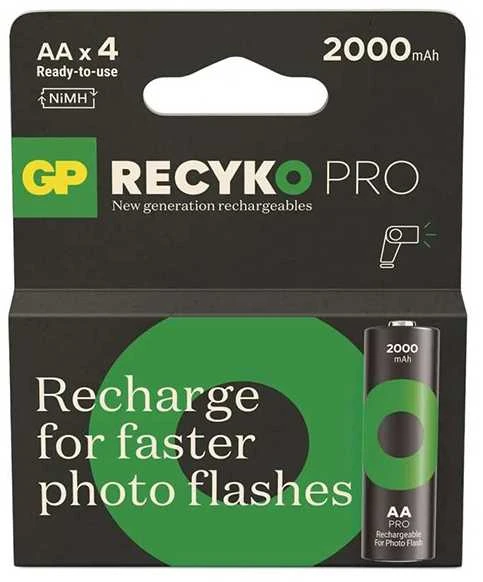 Nezatříděno GP Akumulatorki Ni-MH baterie AA, 4-pack