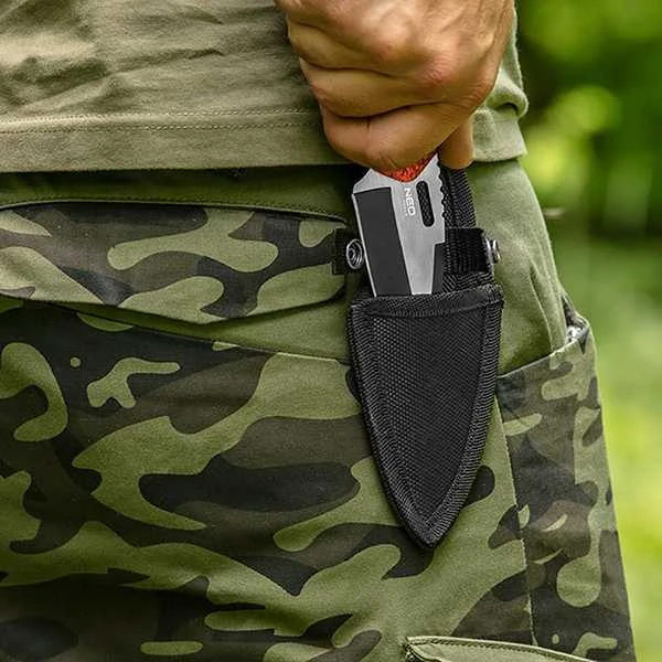 Nóż Pilno ilgio taktinis peilis 20 cm + ugnies uždegiklis