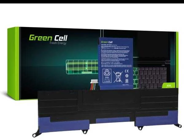 Green Cell Žalias Cell GREENCELL AC41 Baterija Žalias Cell AP11D3F AP11D4F skirta Acer Aspire S3 S3-331 S3-371 S3-39