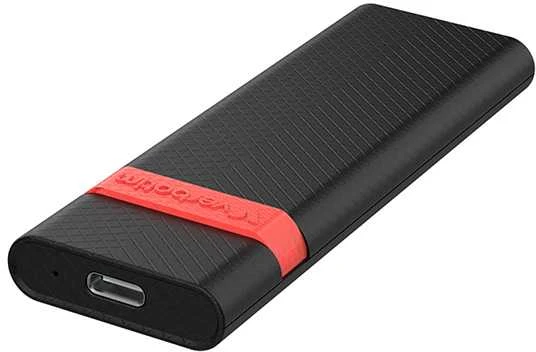 Verbatim M.2 NVMe USB 3.2 Gen 2 SSD korpusas su USB A/USB C kabeliu, juodas 32261