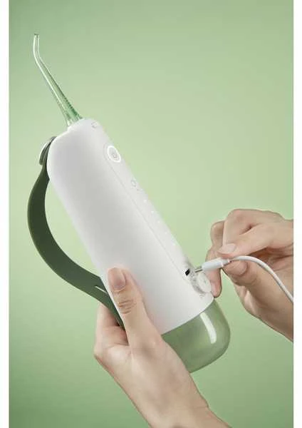 Oclean W10 Oral Irrigator burnos irigatorius, žalias