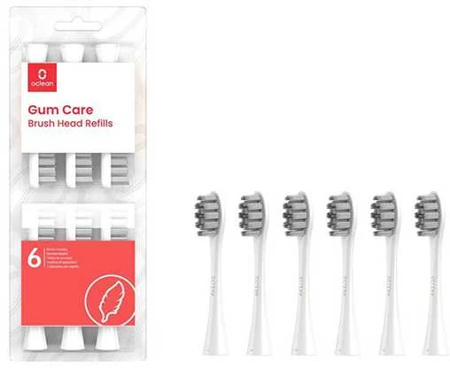 Dantų šepetėlio galvutės Oclean Gum Care W06, 6 vnt.