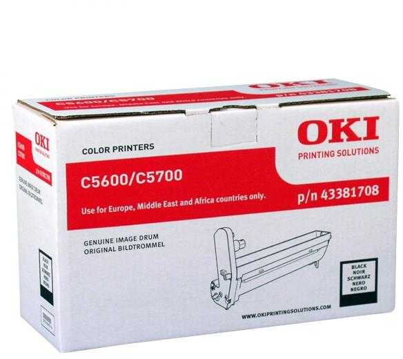 OKI image drum 20000pages juodas for C5600 C5700
