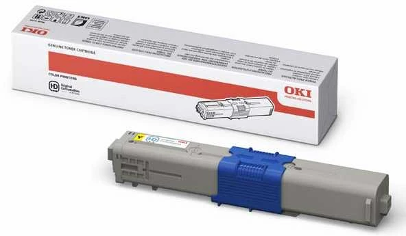 Oki C 500 (44469722), geltona kasetė