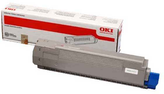 OKI kasetė geltona C8xx1 7300 puslapių ISO
