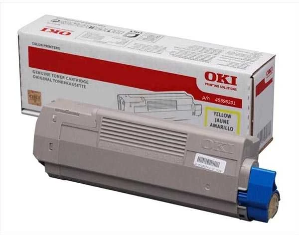 OKI 45396201 tonerio kasetė Originalus Geltona 1 vnt