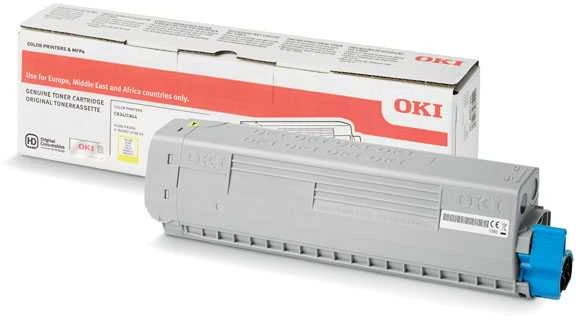 OKI 46861305 tonerio kasetė Originalus Geltona 1 vnt