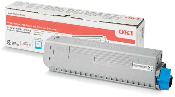 OKI 46861307 tonerio kasetė Originalus Žydras 1 vnt