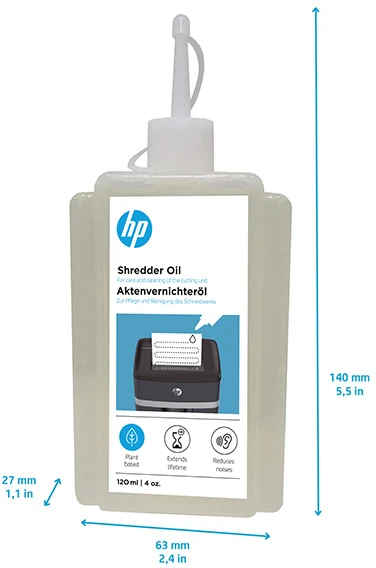 Smulkintuvo aliejus - HP 120 ml buteliukas su aplikatoriumi