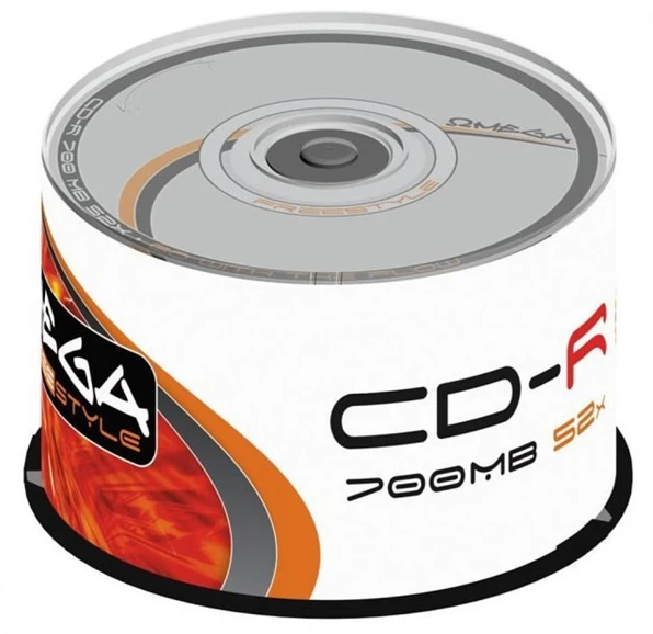 Omega CD-R 700 MB 52x50 vienetų (56667)